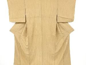 作家物　扇模様小紋着物